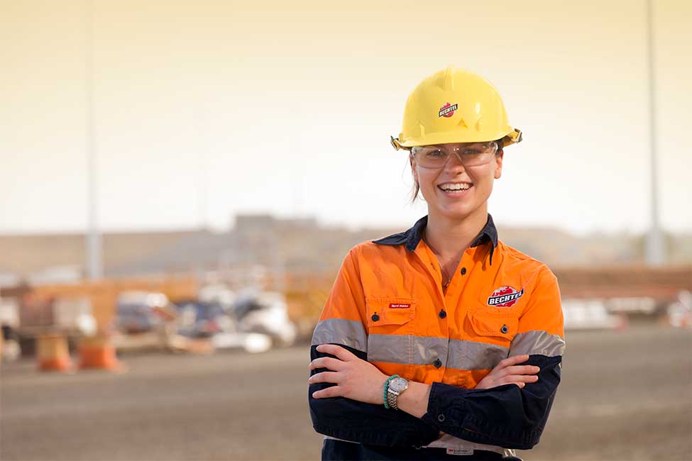 One of the thousands of workers who helped build Australia’s largest greenfield coal complex