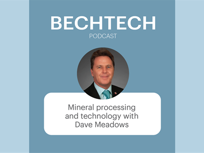 Image representing BechTech Podcast: Mineral processing and technology with Dave Meadows