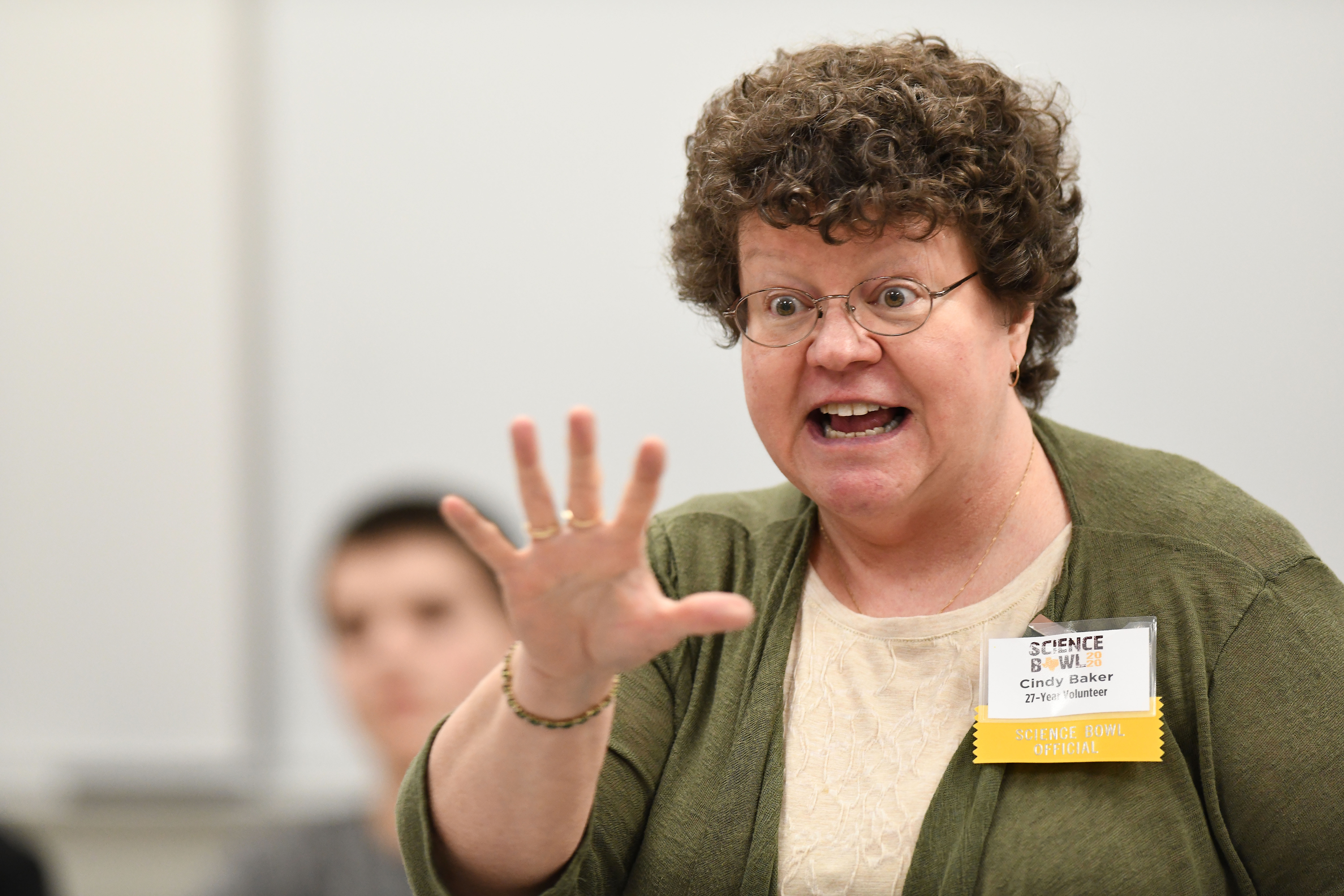 Cindy Baker has been volunteering for the National Science Bowl for more than 25 years.