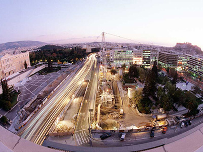 Construction of the Athens Metro System
