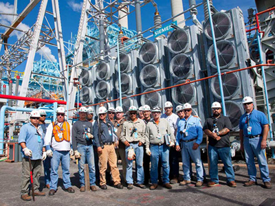 Workers at Turkey Point Nuclear Generating Station