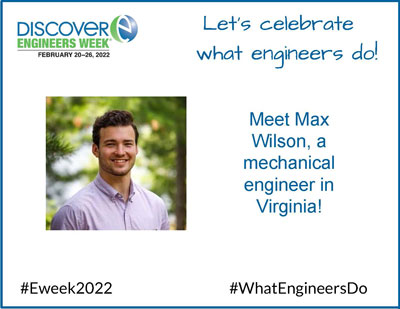 Image representing Celebrating Engineers Week 2022 with Max Wilson