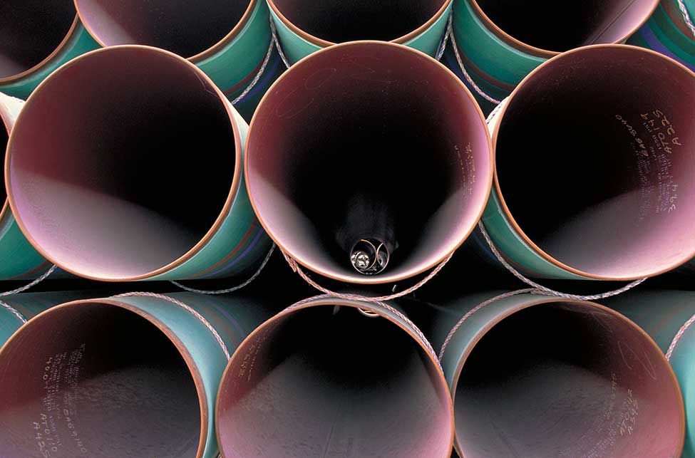 The pipe order weighed a combined 400,000 tons, the biggest since Soviet natural gas pipeline construction in the early 1980s