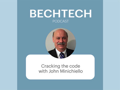 Image representing BechTech Podcast: Cracking the code with John Minichiello 