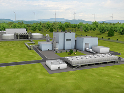 Rendering of Natrium reactor demonstration project