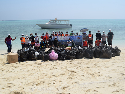 Image representing Jana Island Beach Clean Up: An Interview with Rami Halabi