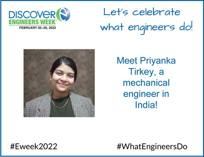 Celebrating Engineers Week 2022 with Priyanka Tirkey