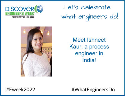 Celebrating Engineers Week 2022 with Ishneet Kaur
