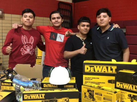 Brownsville students receive tools