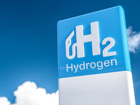 hydrogen symbol on gas pump