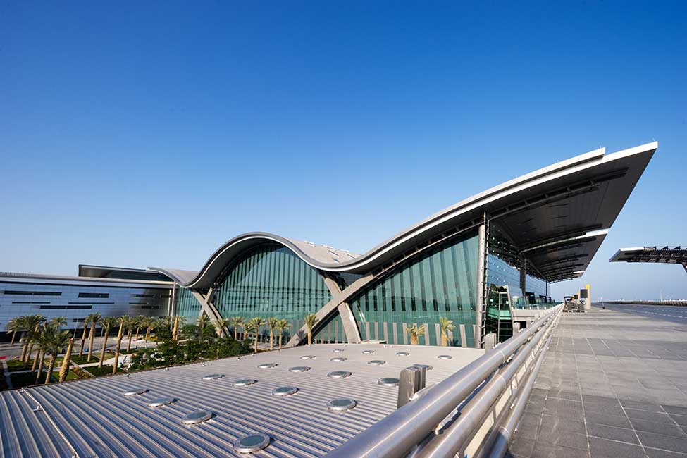 When it opened in 2014, Hamad Airport could initially accommodate 750,000 metric tons of cargo annually