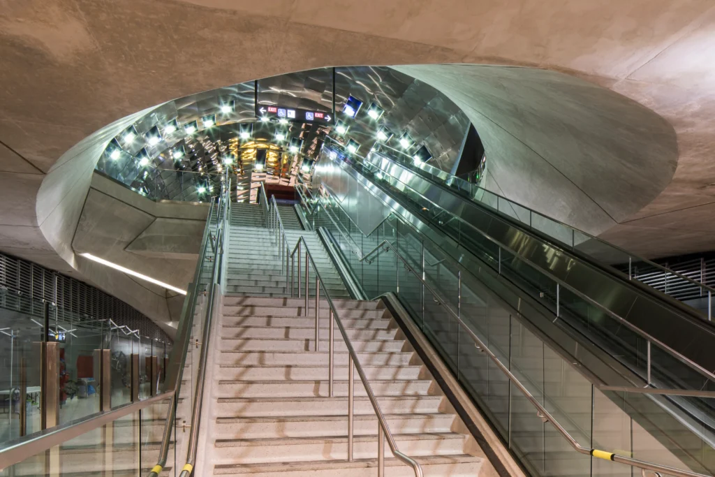 The Toronto-York Spadina Subway Extension Project Staircase