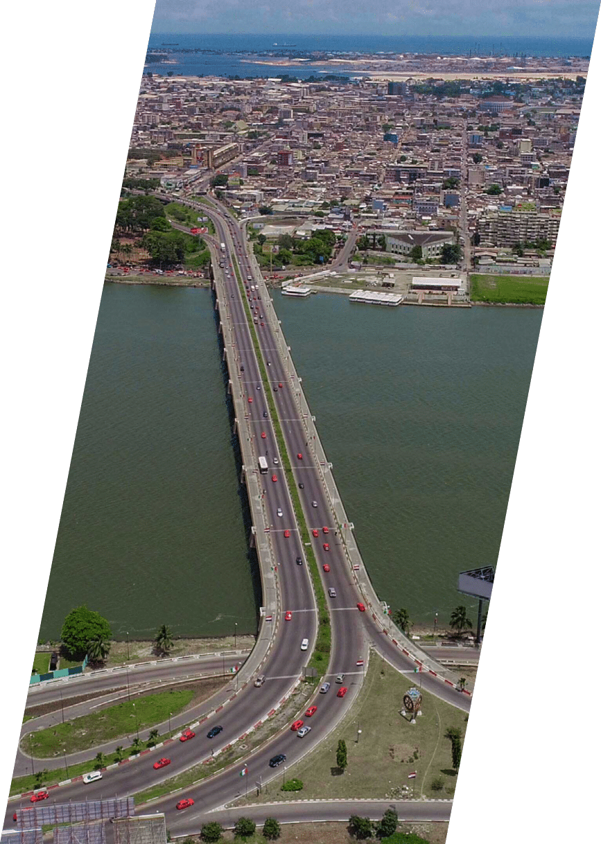 de Gaulle bridge,ivory cost plateau 