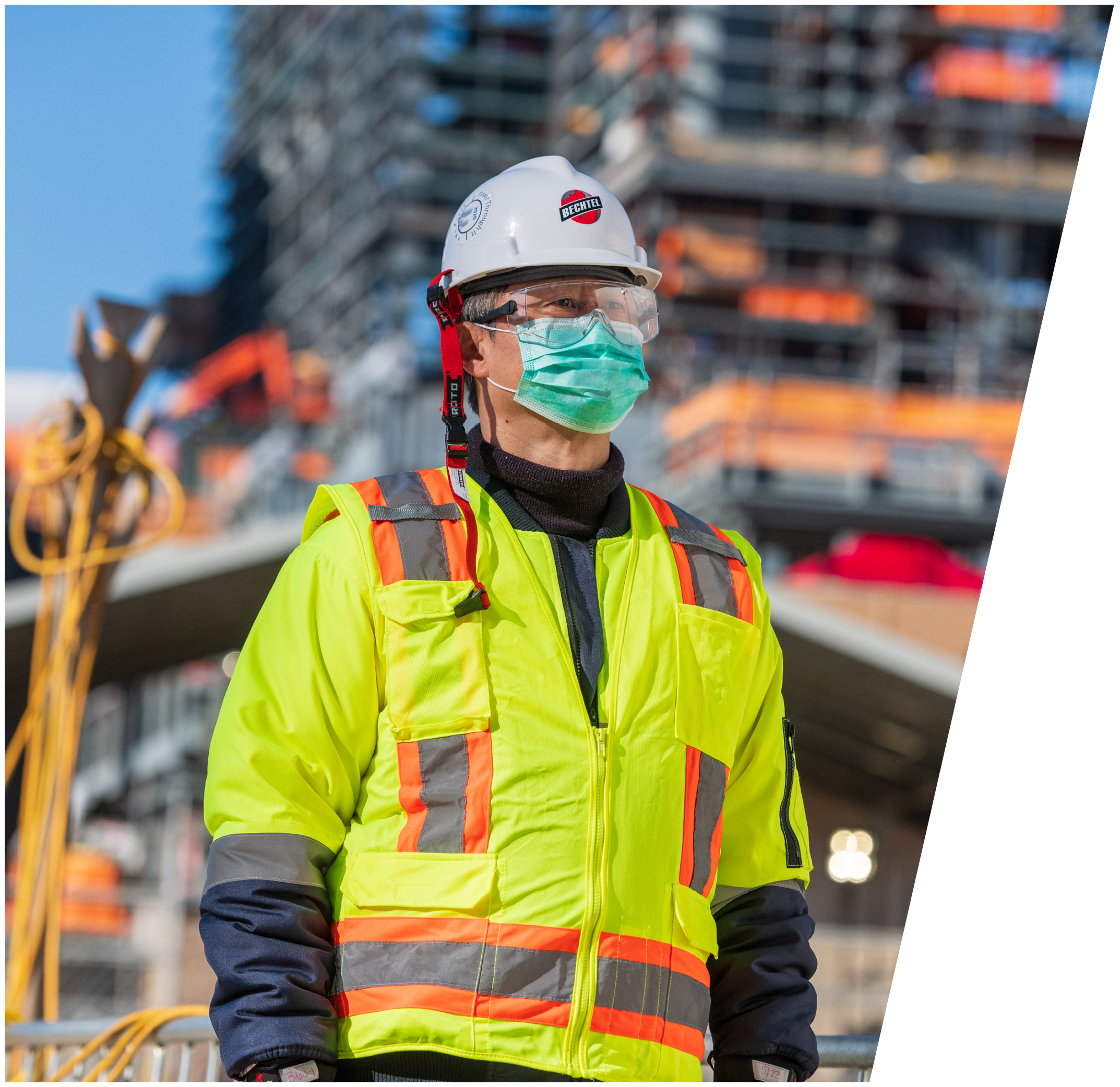 WAYNESBORO, GA - DECEMBER 2, 2020: Photographed at Vogtle Units 3&4 on December 1-2, 2020 in Waynesboro, GA  (Photo by Mark Green Getty Images for Bechtel)