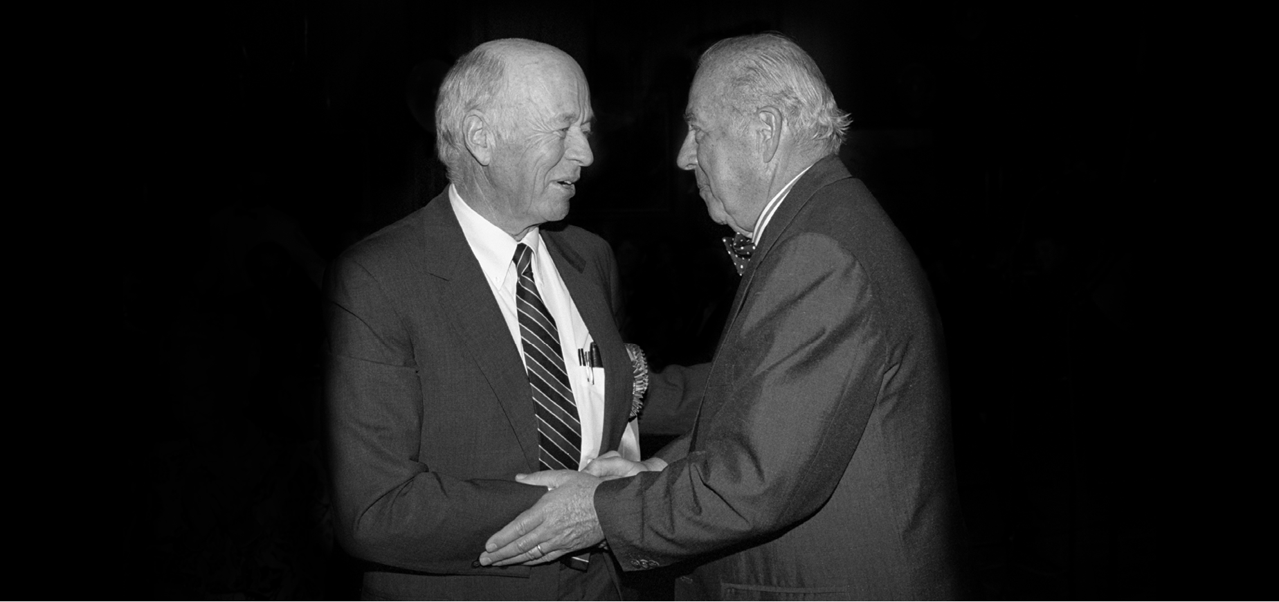 Steve Bechtel, Jr. with George Shultz