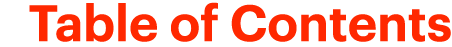 Table of Contents